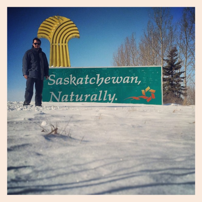 After crossing into Saskatchewan it leaves only the territories and Newfoundland and Labrador as places I haven't been to in Canada.