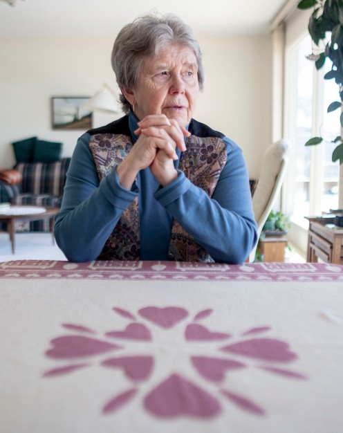 Arlene Staicesku is pictured in her Peace River home on Sunday MArch 16, 2014. ADAM DIETRICH/RECORD-GAZETTE/QMI AGENCY